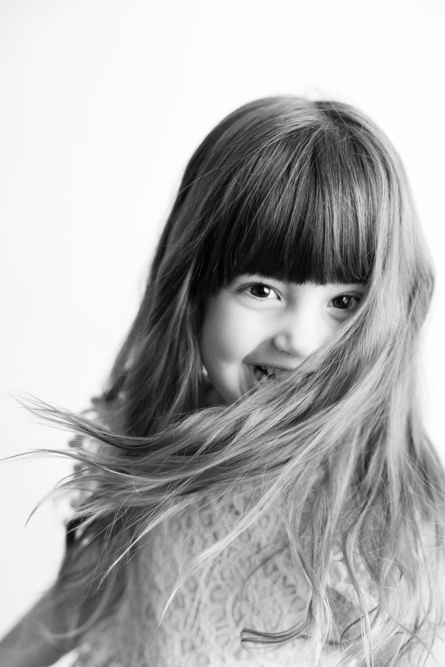 Edmonton Kids Black & White Portraits